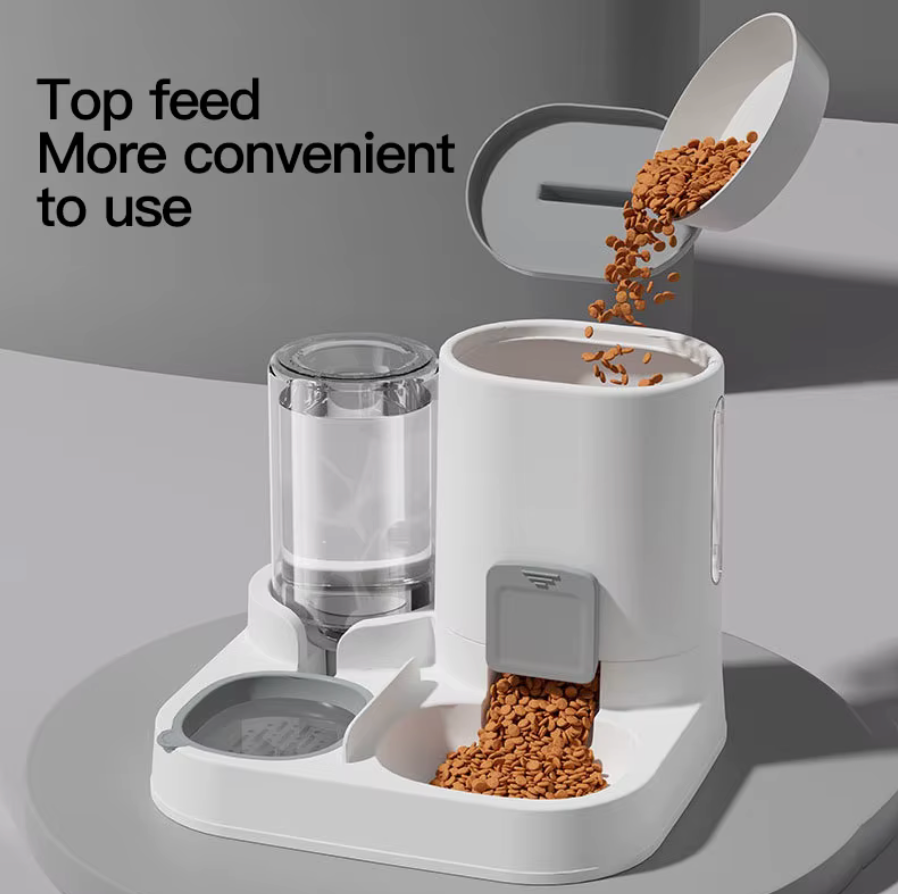WhiskerBowl 2 in 1 Food and Water Dispenser