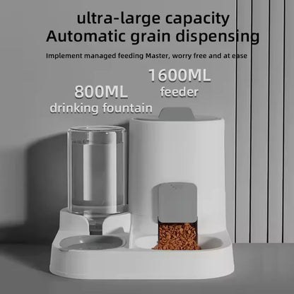 WhiskerBowl 2 in 1 Food and Water Dispenser